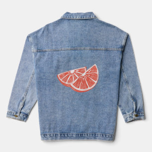 Veste En Jean Orange