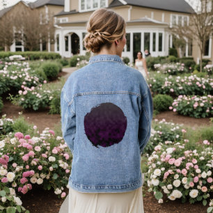 Veste En Jean Orchidée Fumée