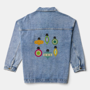 Veste En Jean Ornements atomiques