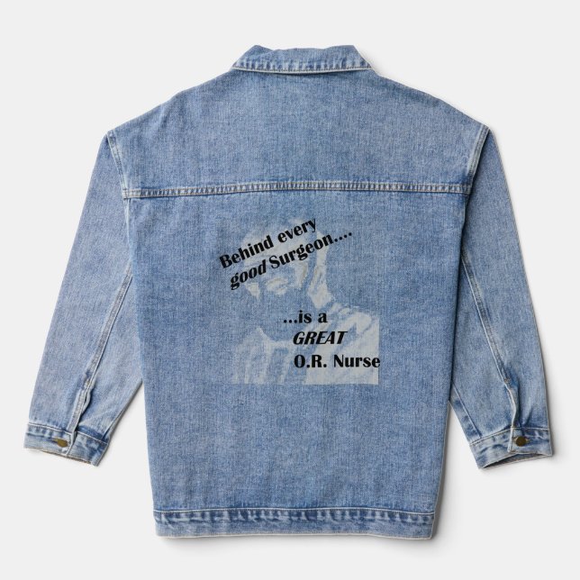 Veste En Jean OU infirmière (Verso)