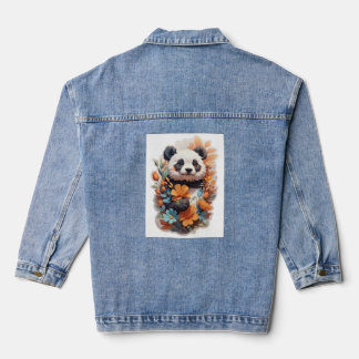 Veste En Jean Ours Panda