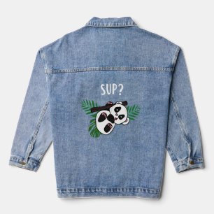 Veste En Jean Ours Panda Animal Cute Pour Enfants Zoo