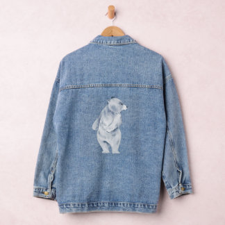 Veste En Jean Ours polaire