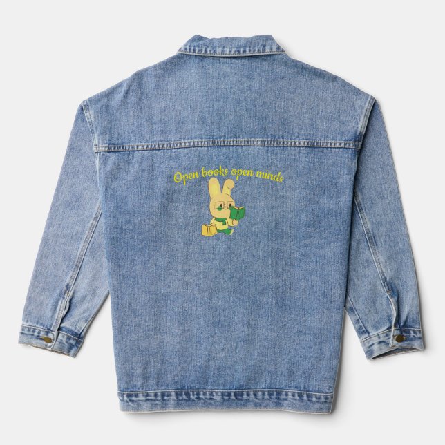 Veste En Jean Ouvert (Verso)