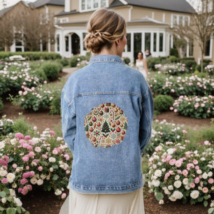 Veste En Jean Paillettes et Étincelles