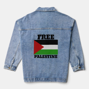 Veste En Jean Palestine libre