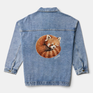 Veste En Jean  Panda roux impertinent 