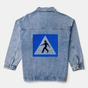 Veste En Jean Panneau de passage pour piétons omanais - Mascate,