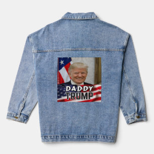 Veste En Jean Papa Trump