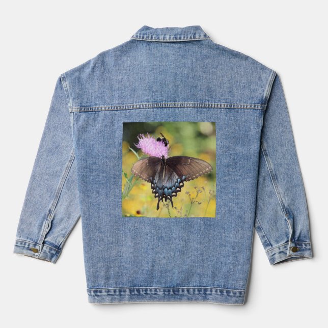 Veste En Jean Papillon (Verso)