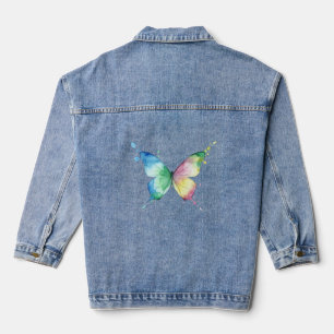 Veste En Jean Papillon