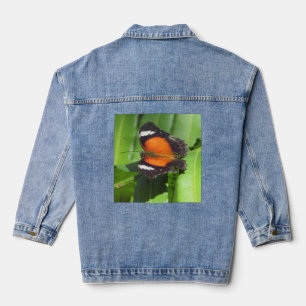 Veste En Jean Papillon tropical