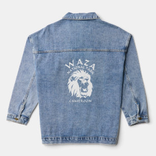 Veste En Jean Parc National Des Lions De Waza - Cameroun