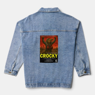 Veste En Jean Parodie de film classique Crocky