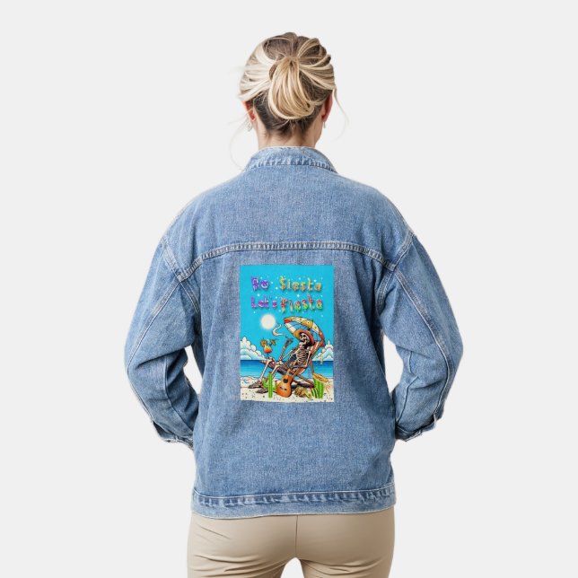 Veste En Jean Pas de sieste Fiesta (Modèle)