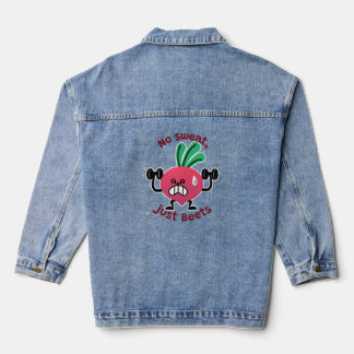 Veste En Jean Pas de sueur, juste des betteraves Denim Jacket