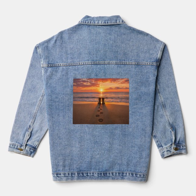 Veste En Jean Paws to Boots  (Verso)