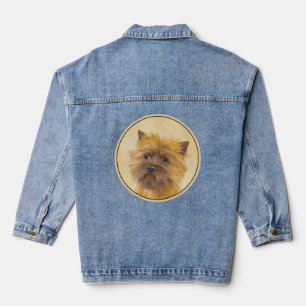 Veste En Jean Peinture de Cairn Terrier - Cute Original Chien Ar