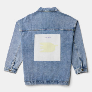 Veste En Jean peinture de colombe