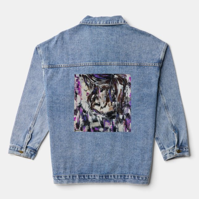 Veste En Jean Pensée (Verso)