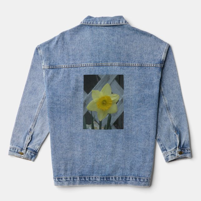 Veste En Jean Pensez au printemps ! (Verso)
