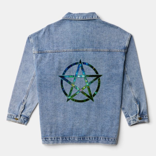 Veste En Jean Pentagramme (Verso)