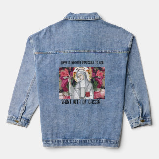 Veste En Jean Père Noël Rita de Cascia