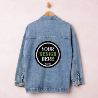 Veste En Jean personnalisé, unique, élégant et minimaliste hersh