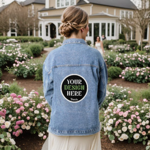 Veste En Jean personnalisé, unique, élégant & minimaliste kiss h
