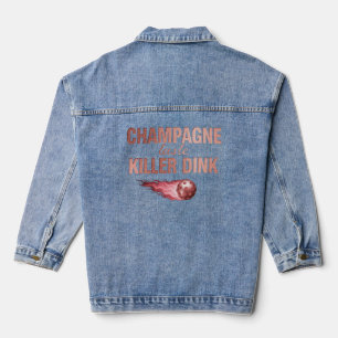 Veste en jean personnalisée tueuse de goût de cham