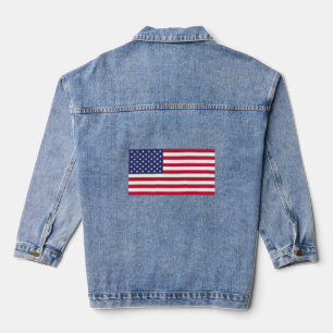 Veste En Jean Personnalisez avec votre nom USA Etats-Unis