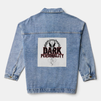 Veste En Jean Personnalité sombre