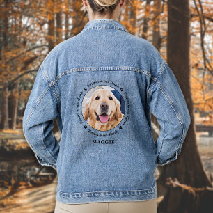 Veste En Jean Pet Memorial Animaux de compagnie Perdre Keepsaké