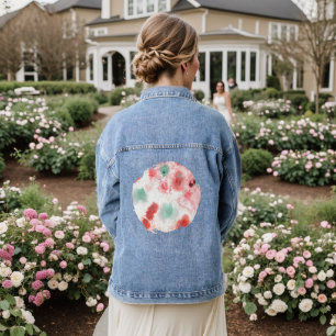 Veste En Jean Pétales dans la Brume