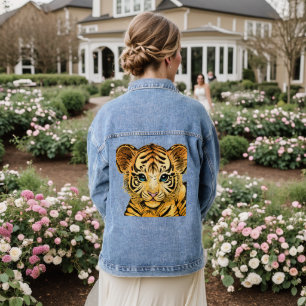 VESTE EN JEAN PETIT TIGER
