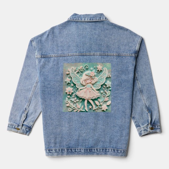 Veste En Jean Petite fille (Verso)