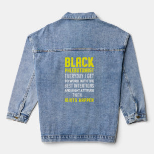 Veste En Jean Phlebotomiste Phlebotomiste Technicien 5