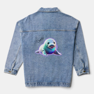 Veste En Jean Phoque pour bébé