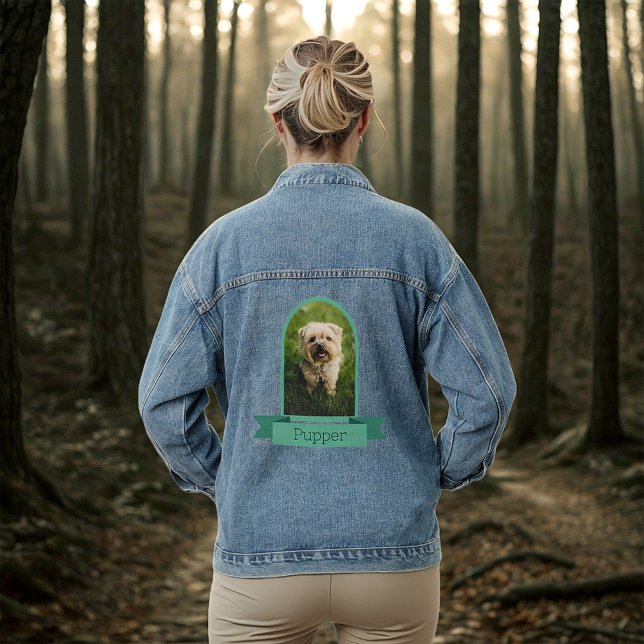 Veste En Jean Photo Arch Pour Animaux (Créateur téléchargé)