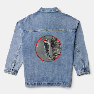 Veste En Jean Pic de Downy dans la Neige - Photographie Original