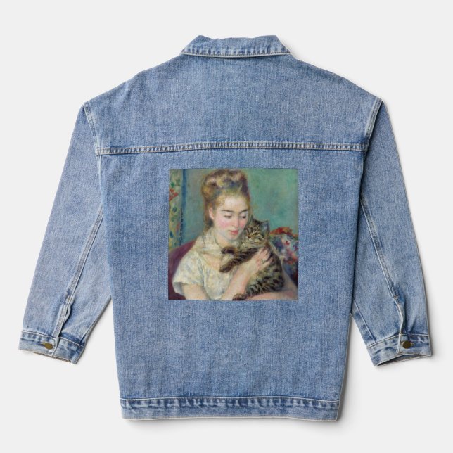 Veste En Jean Pierre-Auguste Renoir - Femme avec chat (Verso)