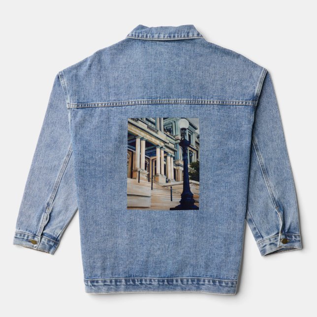 Veste En Jean Piliers de pouvoir, Washington, DC (Verso)