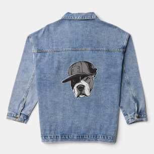 Veste En Jean Pitbull Gangster