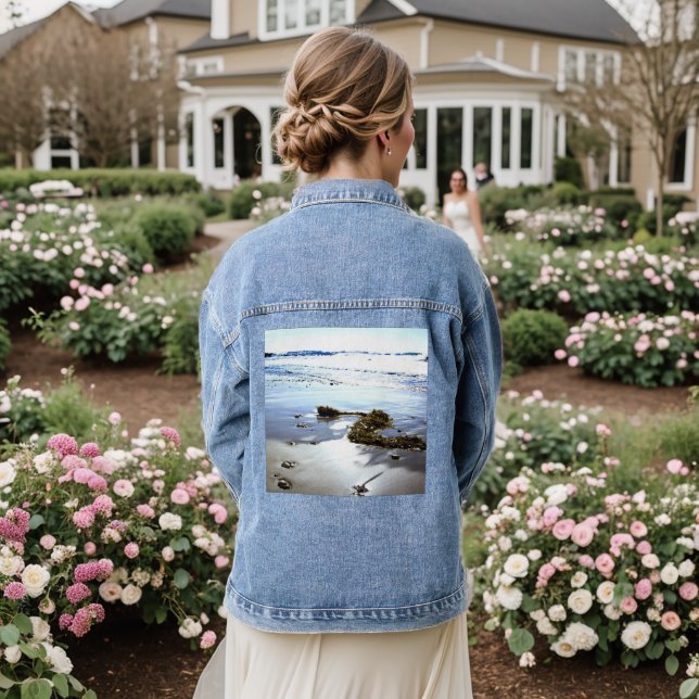 Veste En Jean Plage lumineuse (Mariage Retour)