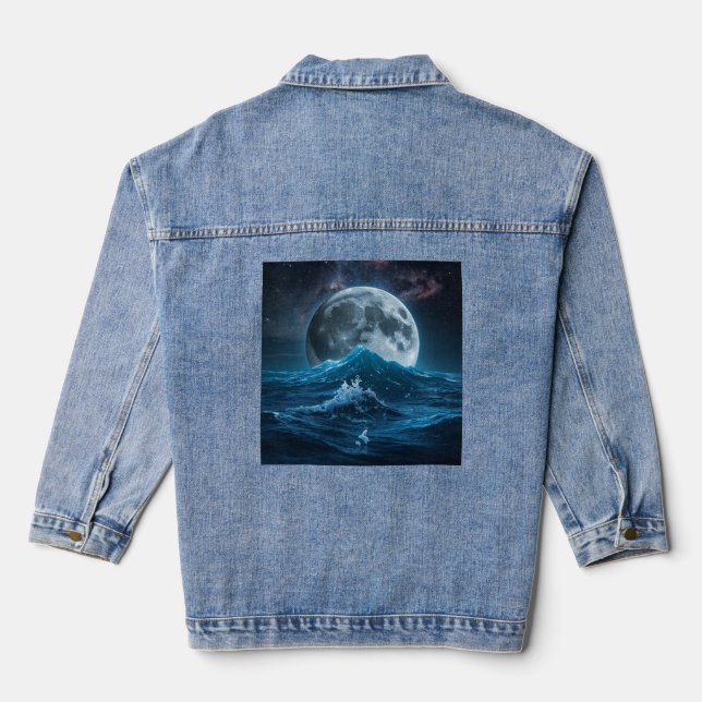 Veste En Jean Planète (Verso)