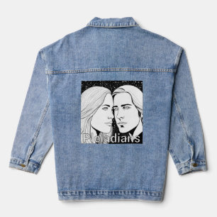 Veste En Jean Pleiadiens Grand Extraterrestres Femme et Homme