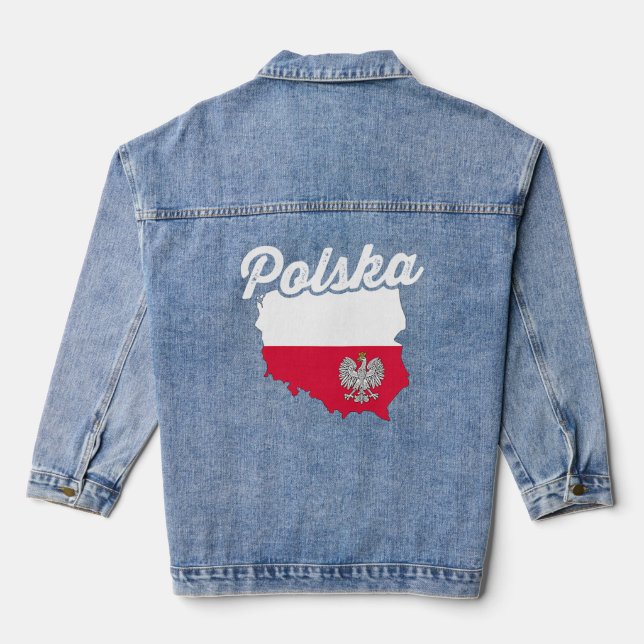 Veste En Jean Polska Pologne Pologne 1 (Verso)