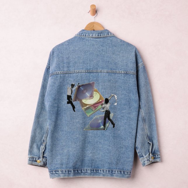 Veste En Jean pop surrealism collage (Hangar)