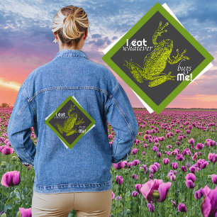 Veste en jean positive Grenouille