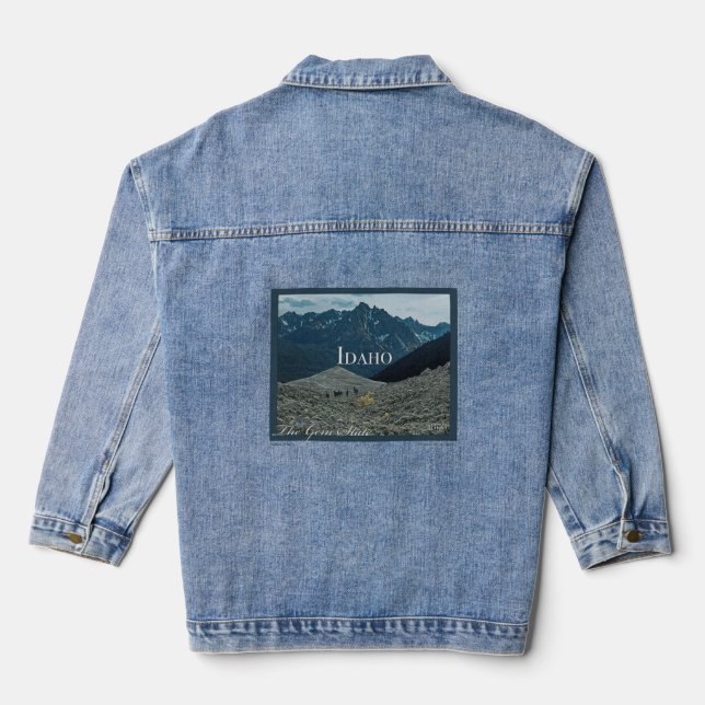Veste En Jean Poster Art Idaho (Verso)